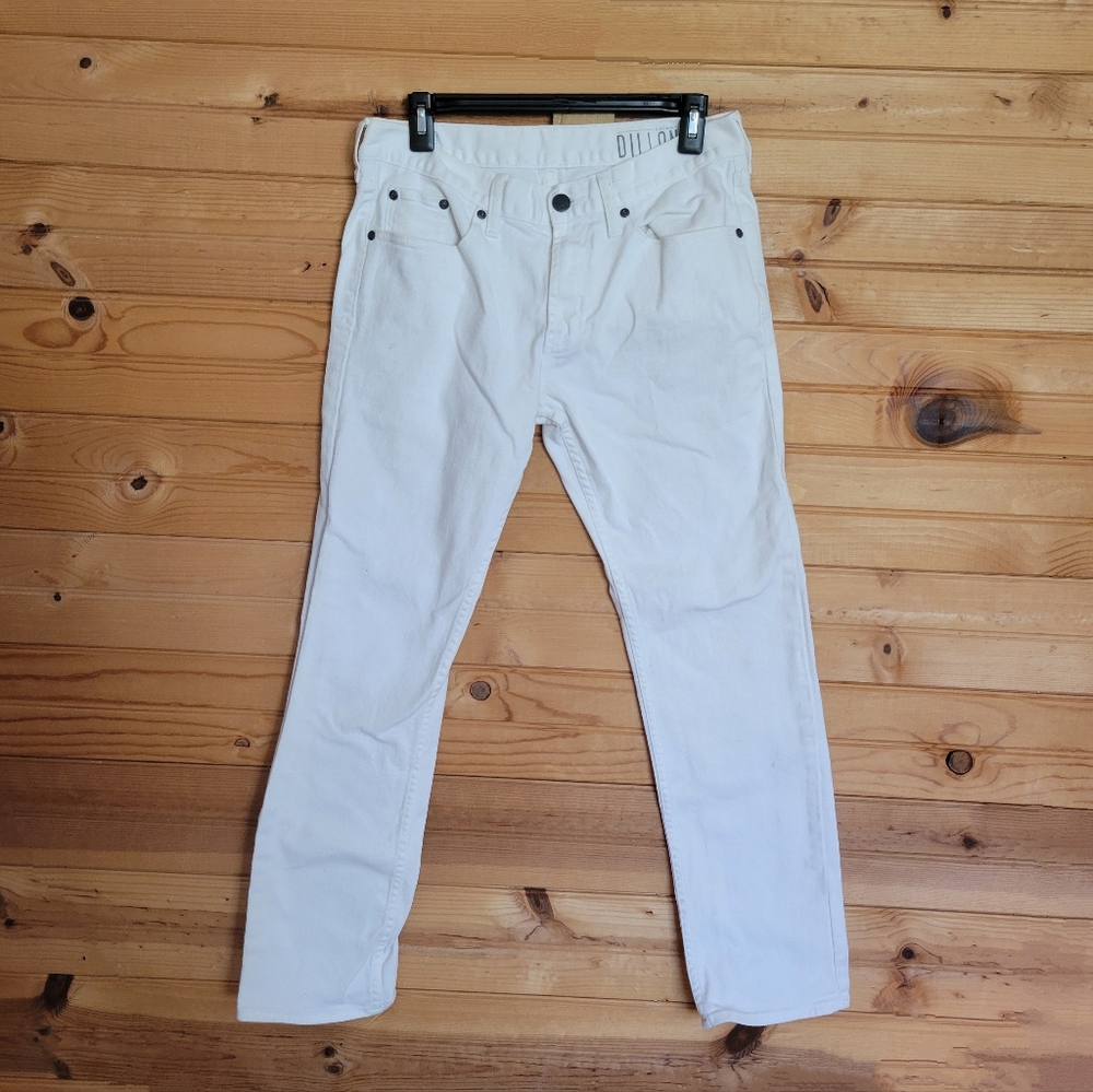 Bull Head Dillon Men's Skinny White Jeans, Size: 32X30